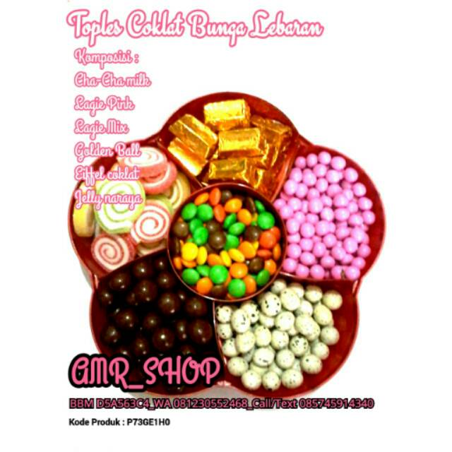 

Paket Coklat Bunga P7