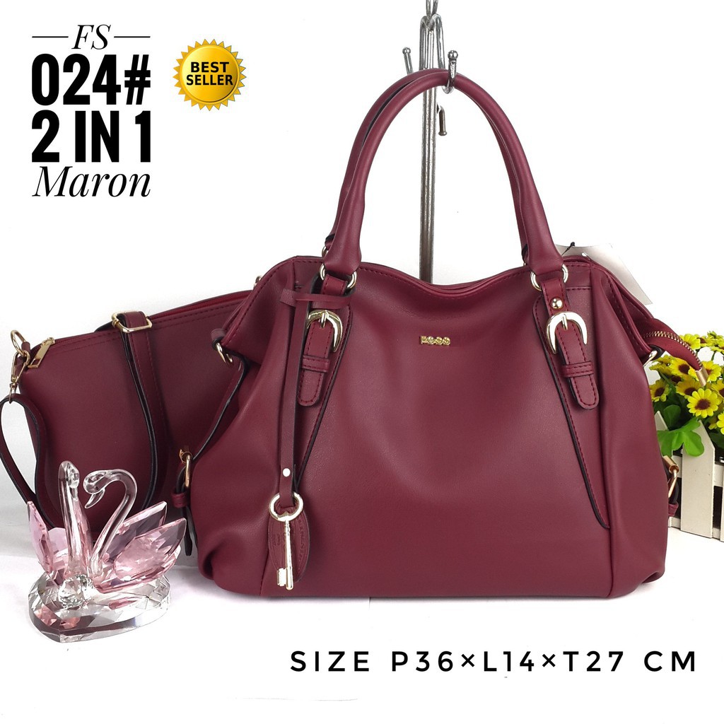 Tas wanita  024 SHOPPER tas batam tas handbag tas bahu import premium murah