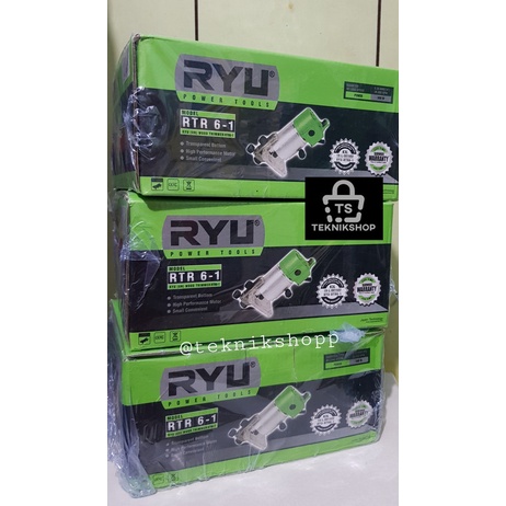 TRIMMER RYU RTR6-1 / ROUTER TANGAN RYU / MESIN PROFIL KAYU / ROUTER KACA / ELECTRIC TRIMMER / WOOD T
