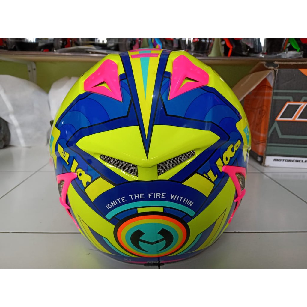 HELM NHK TERMINATOR PIGMEN YELLOW FLUO
