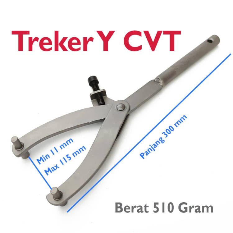 Treker CVT Belt Kunci Tahanan Kopling Motor Matic Flywheel Pliers Coupling Nut Spanner Bahanan Y-1