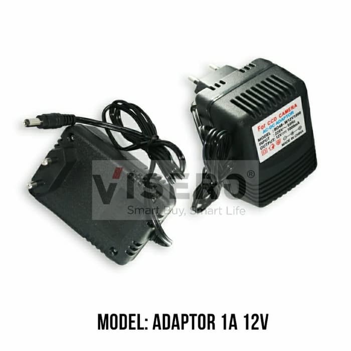 Adaptor 12V 1000mA / AC/DC Adaptor 1A 12V Visero