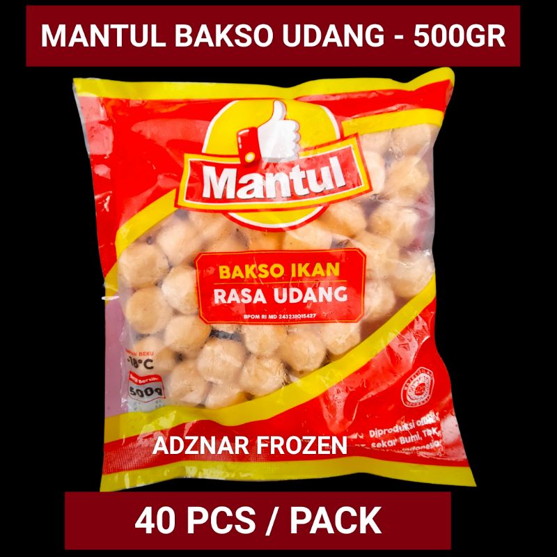 

mantul bakso udang 500gr