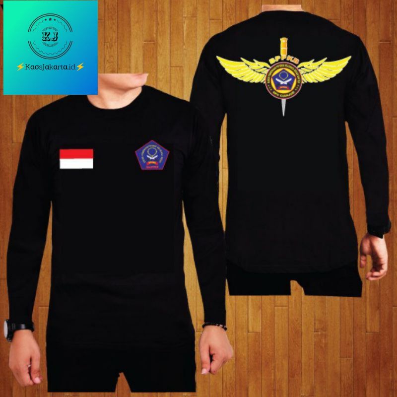 KAOS LENGAN PANJANG BPPKB BANTEN LOGO