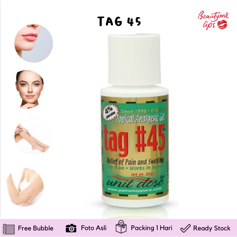 TAG 45 KRIM ANASTESI SULAM ALIS SULAM BIBIR