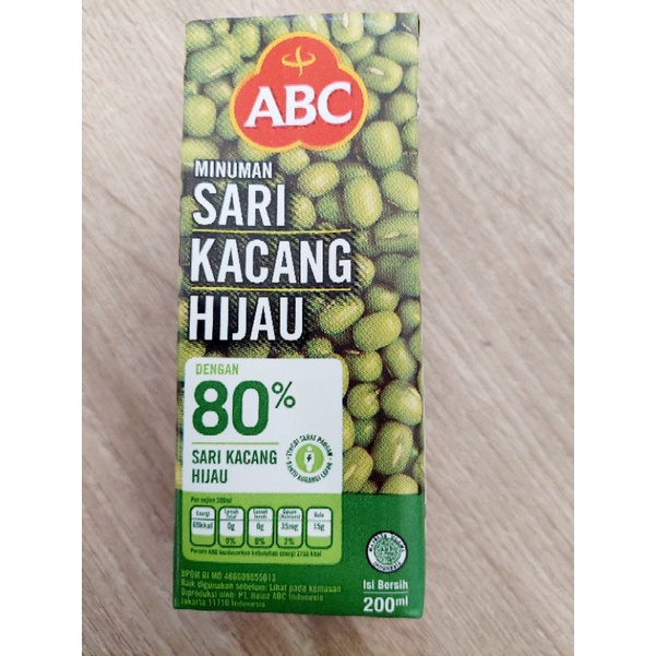 ABC Sari Kacang Hijau 200 ml