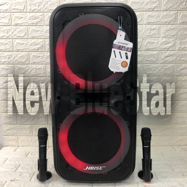 Speaker Portable Wireless Noise 899 S Original 2 X 12 inch Bluetooth.