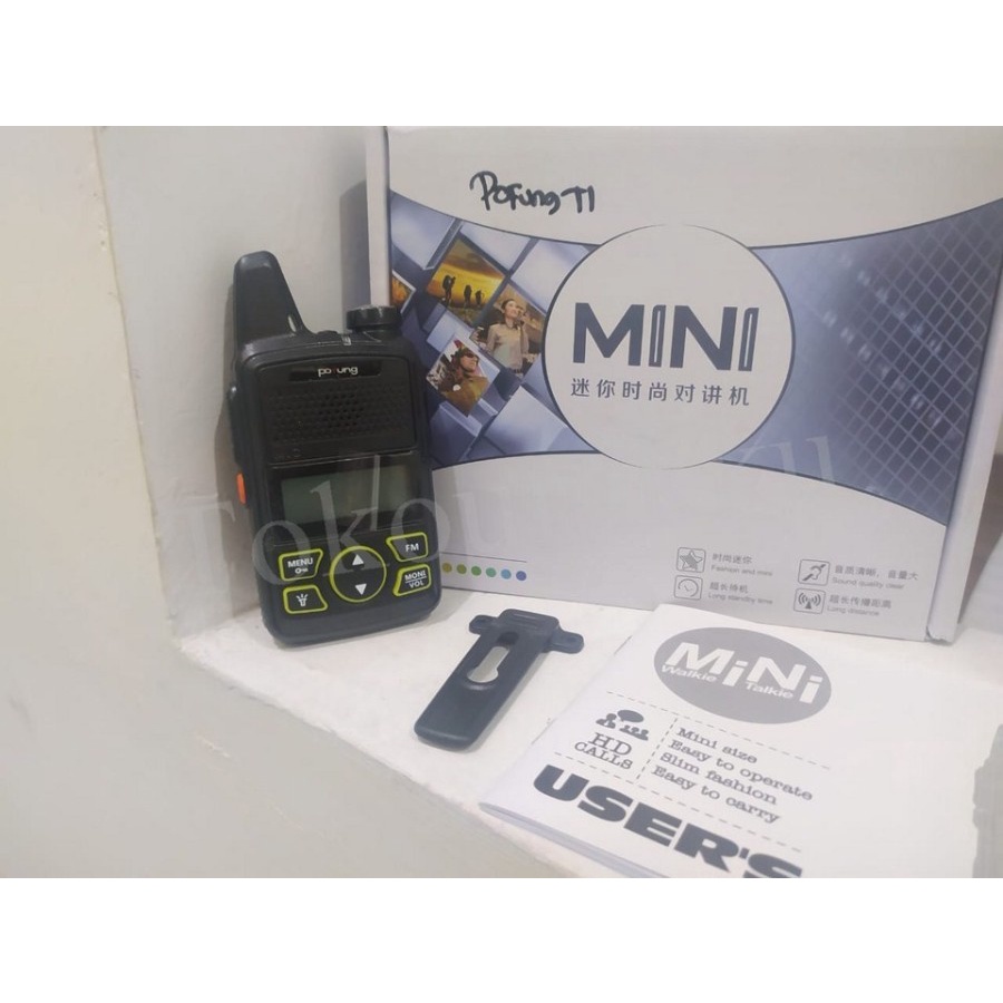 Pofung T1 HT POFUNG T1 Single Band UHF Radio Handy Talky HT