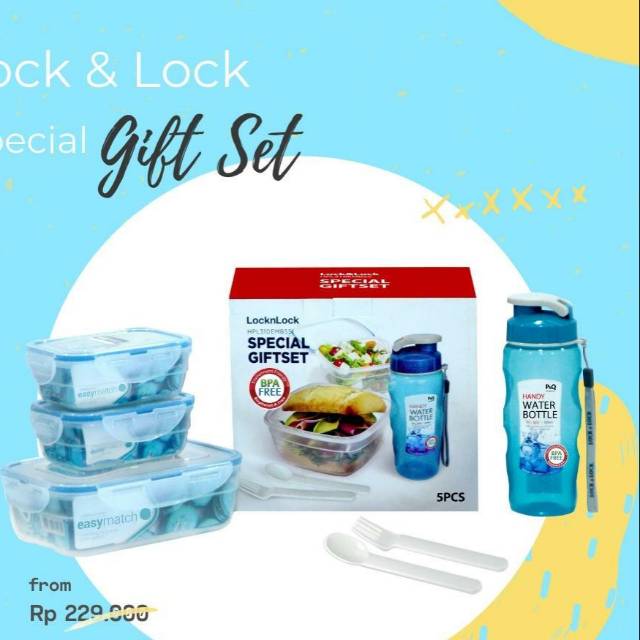 lock and lock gift set