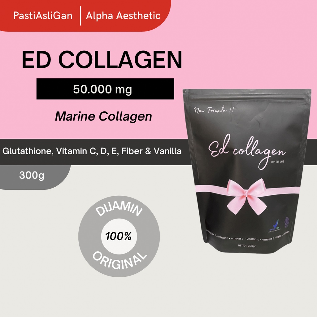 Ed Beauty Collagen Drink Kolagen Whitening Acne Anti Aging