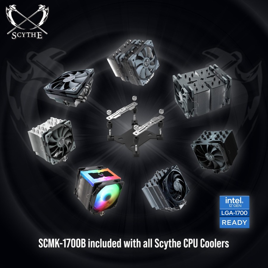 Scythe CPU Cooler Mounting Kit for Intel LGA 1700 | Bracket