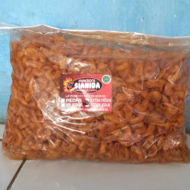 

Makroni sianida sialan ini lada