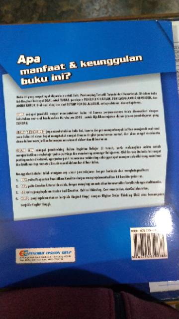 BUKU SOAL ULANGAN TEMATIK SD KURIKUKUM 2013 REVISI EPSILON ORI