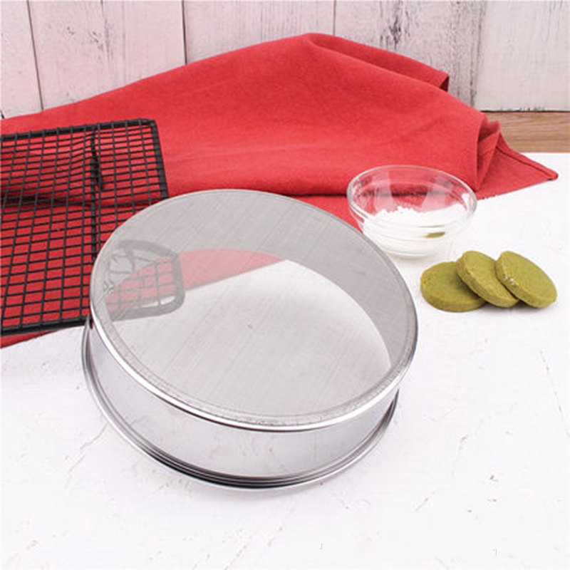 Saringan Tepung/Gula 60 Mesh Bahan Stainless Steel Untuk Alat Dapur