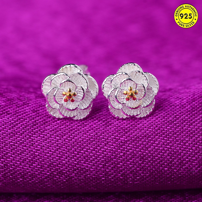 Anting Klip Tanpa Tindik Bahan S925 Silver Aksen Mutiara