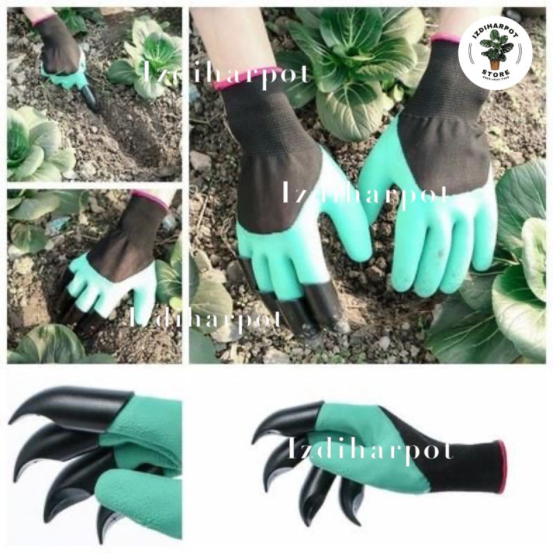 Sarung tangan berkebun bisa untuk menggali tanah - LATEX