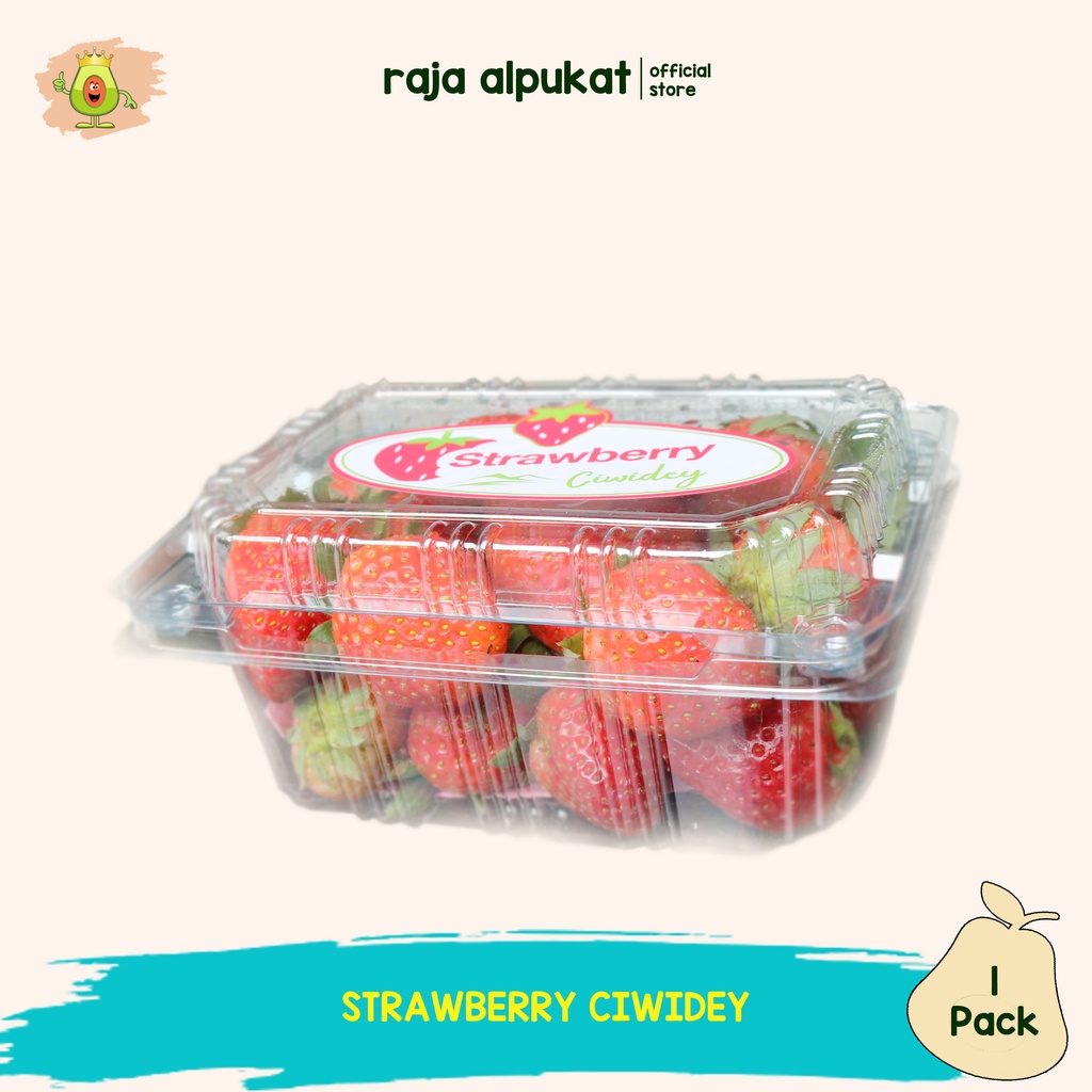 

BUAH STRAWBERRY I STROBERI LOKAL 1 PACK
