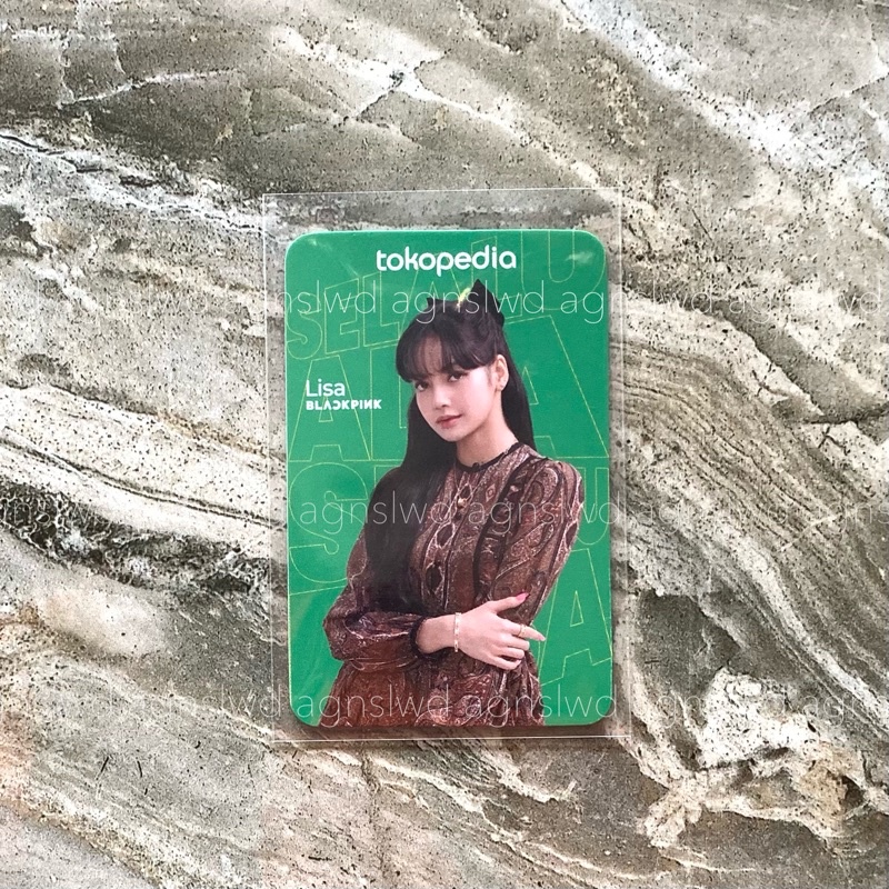 WTT Want to Trade LISA photocard event ijo toko hijau TO JISOO blackpink pc
