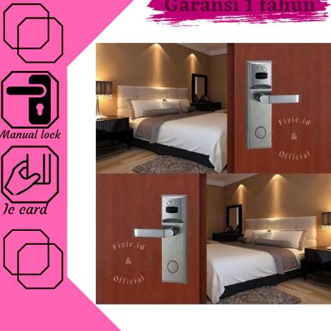 Kunci Pintu Digital Grade A Untuk Hotel Kontrakan Rfid Card