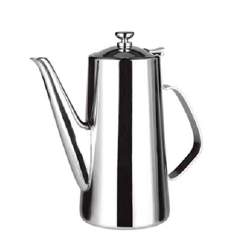 Teko Cold Water Pot Mewah 2L Air Teh Panas Minuman Dingin Wadah Tempat Minum Stainless steel