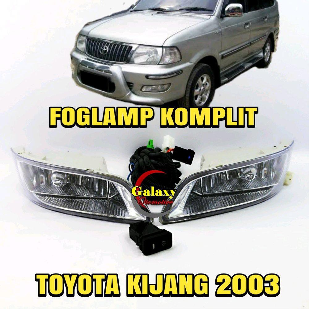 Foglamp Kijang 2003 Komplit Plus Kabel Set Relay dan Switch
