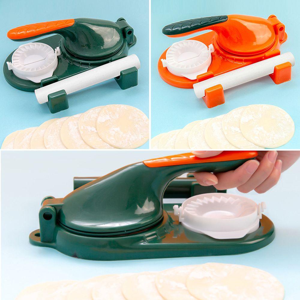 Solighter 3in1 Cetakan Pangsit Peralatan Panggang Rumah Tangga Aksesoris Dapur Rolling Pin