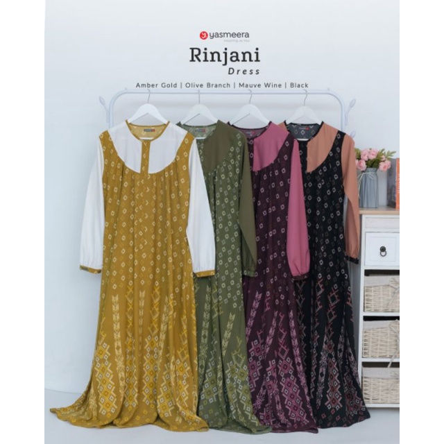 GAMIS DRESS RINJANI ORI BY YASMEERA