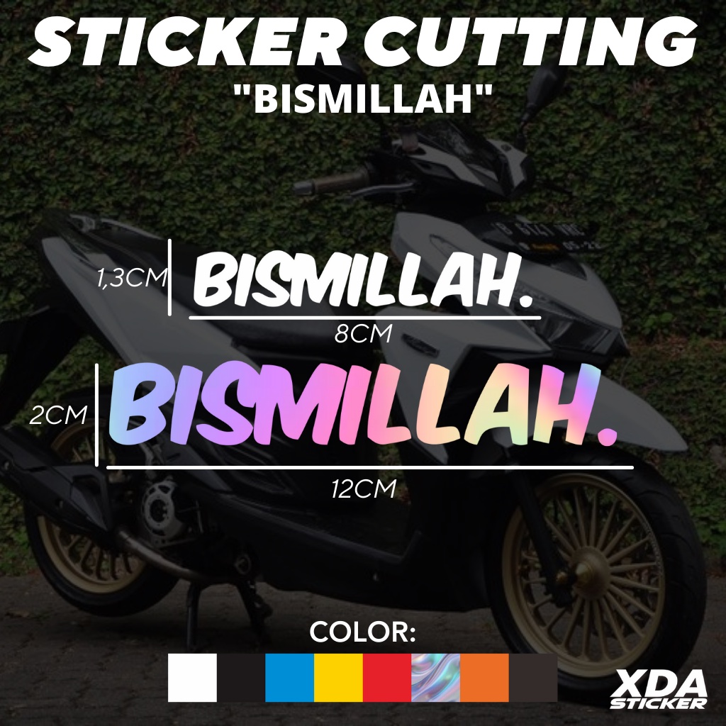 

STIKER/STICKER CUTTING BISMILLAH VIRALL!!