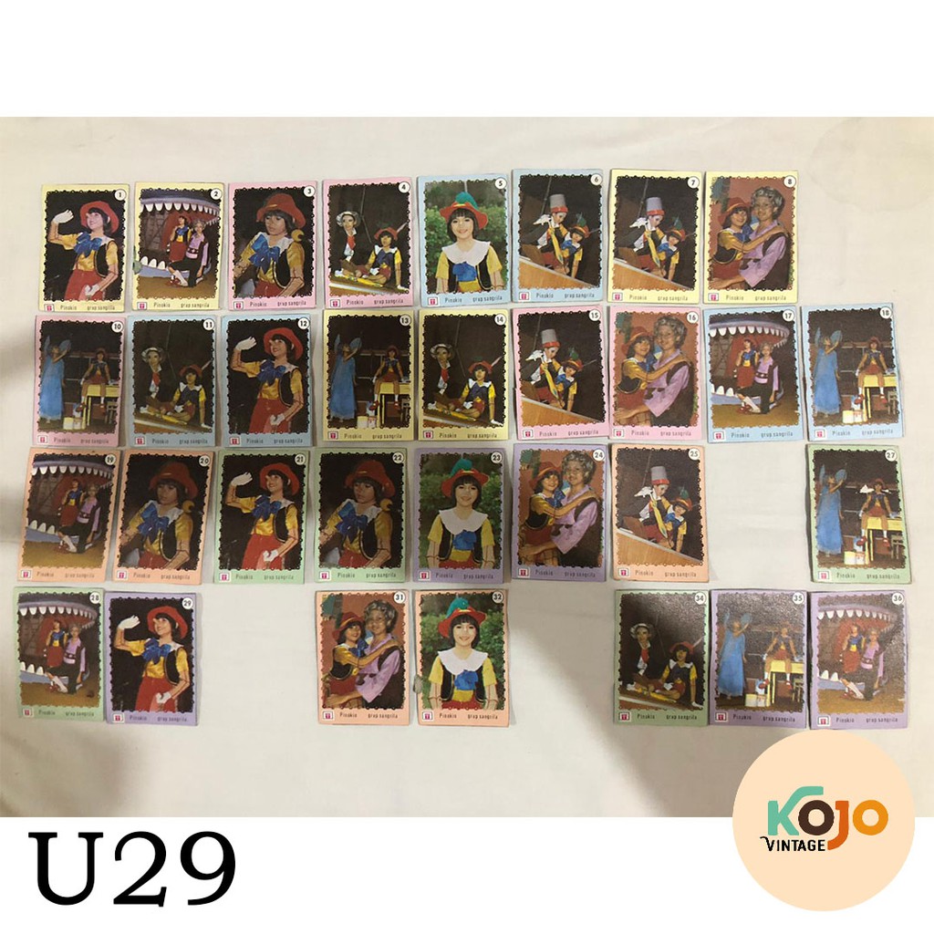 Mainan Gambaran Gambar Umbul Lawas Jadul Pinokio: Grup Sangrila