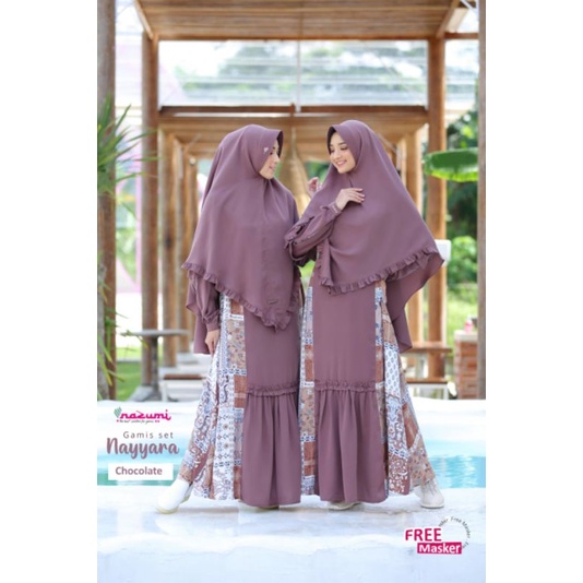 Nayyara Gamis Set by Nazumi kak Rizkia