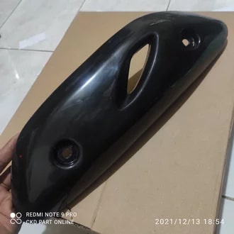 Cover Tutup Tameng Knalpot Motor Honda All New Scoopy 2020-2022