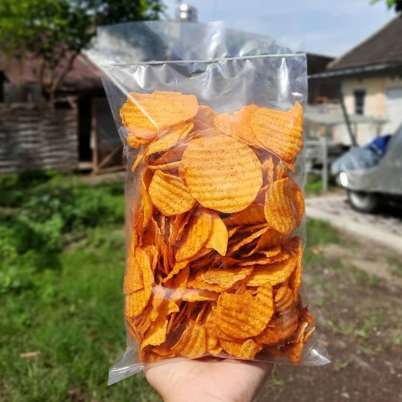 

KRUPUK TALAS GELOMBANG (250g)