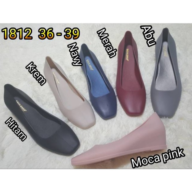 Jelly Shoes Wedges Bara-bara 1812