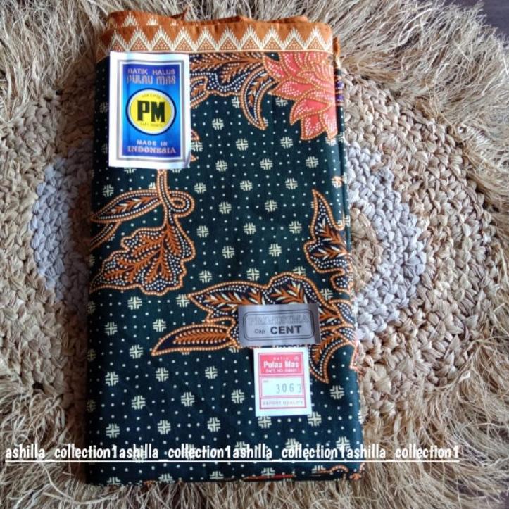 Dijamin Miring harga.. KAIN PANJANG BATIK HALUS PM PULAU MAS SAMPING KEBAT PANJANG KAIN JARIK