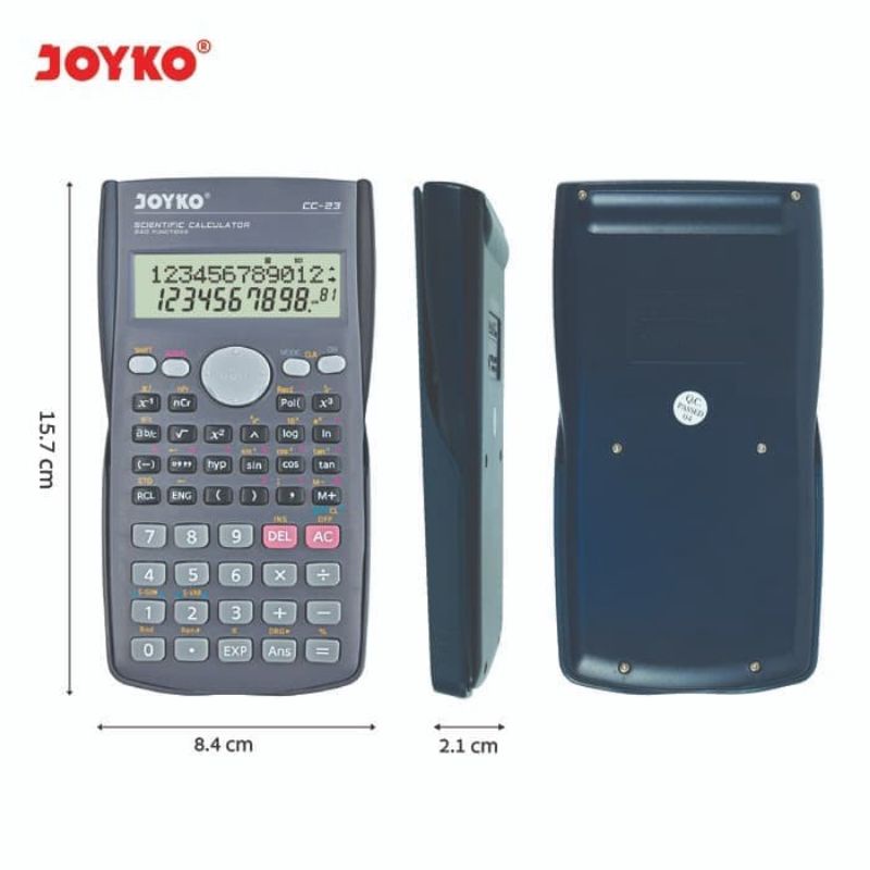 

Calculator Kalkulator Joyko CC-23 Scientific 240 Functions