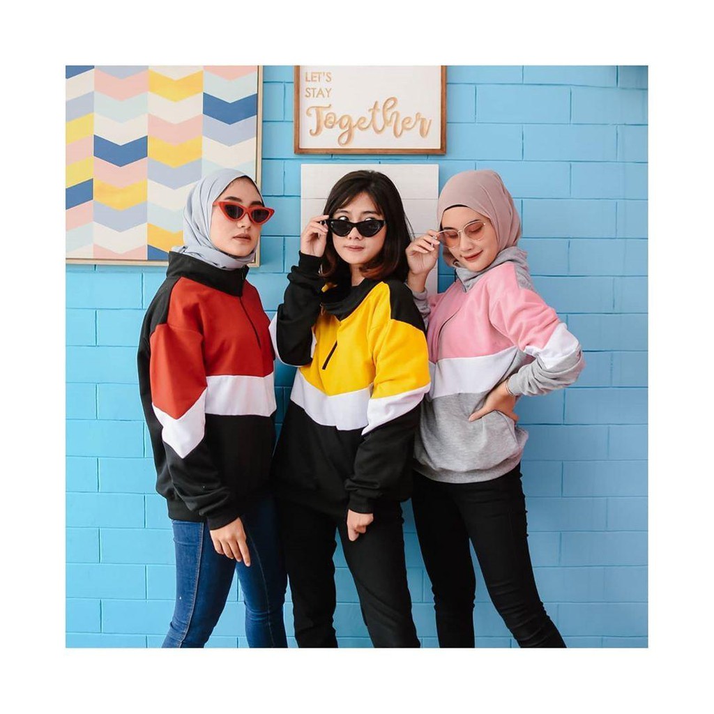 Aluena Combie Sweet l Jaket Wanita l Model baru