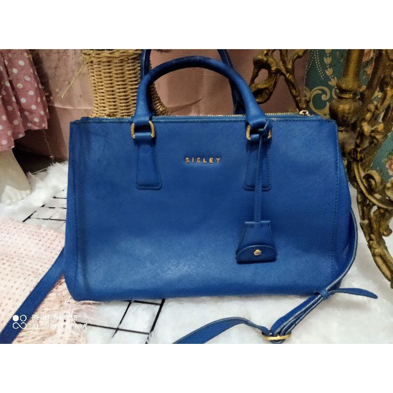 preloved like new 99,99% tas tote ori brand sisley