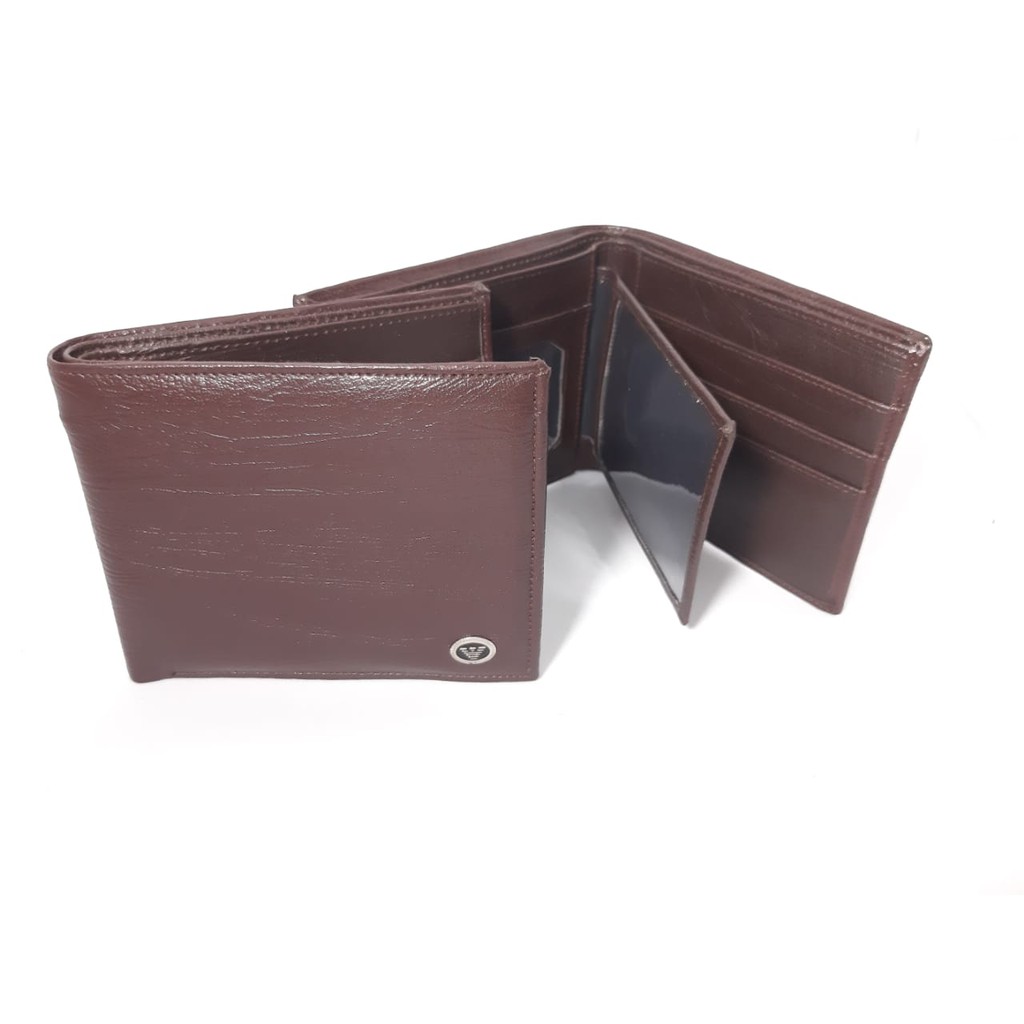 Dompet Kulit Pendek - COKLAT TUA