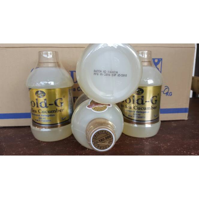 JELLY GAMAT / JELLY GAMAT GOLD G 320 ml Original