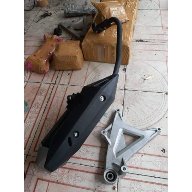 KNALPOT SAMA ARM PANGKON KNALPOT FULLSET ALL NEW VARIO 125 ALL NEW VARIO 150 ORIGINAL