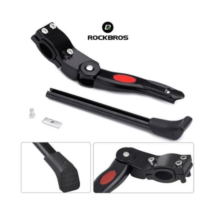 Standar Sepeda Rockbros MTB Sepeda Lipat Alumunium Alloy Adjustable