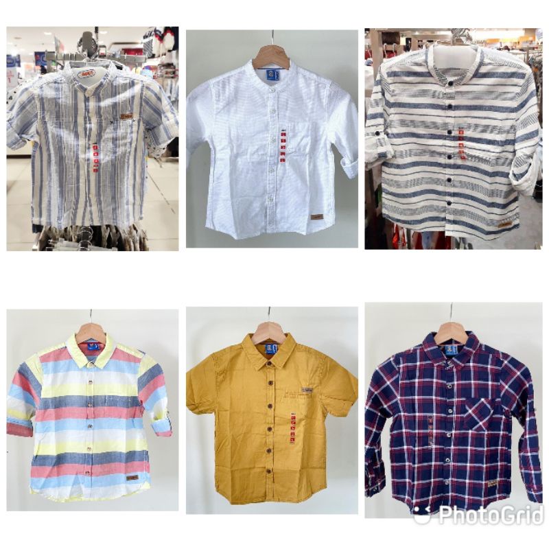 Popeye koko dan kemeja anak cowok branded