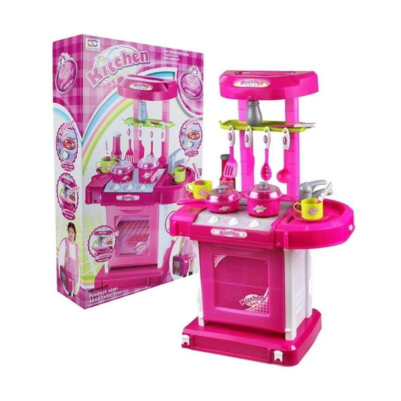 Mainan Anak Kitchen Set Koper Mainan Masak Masakan Besar