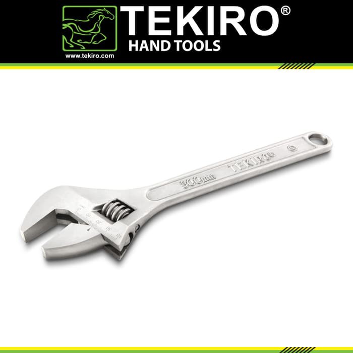 Kunci Inggris 8" 200 mm - Adjustable wrench - Kunci Baut Pipa - Kunci Inggris TEKIRO