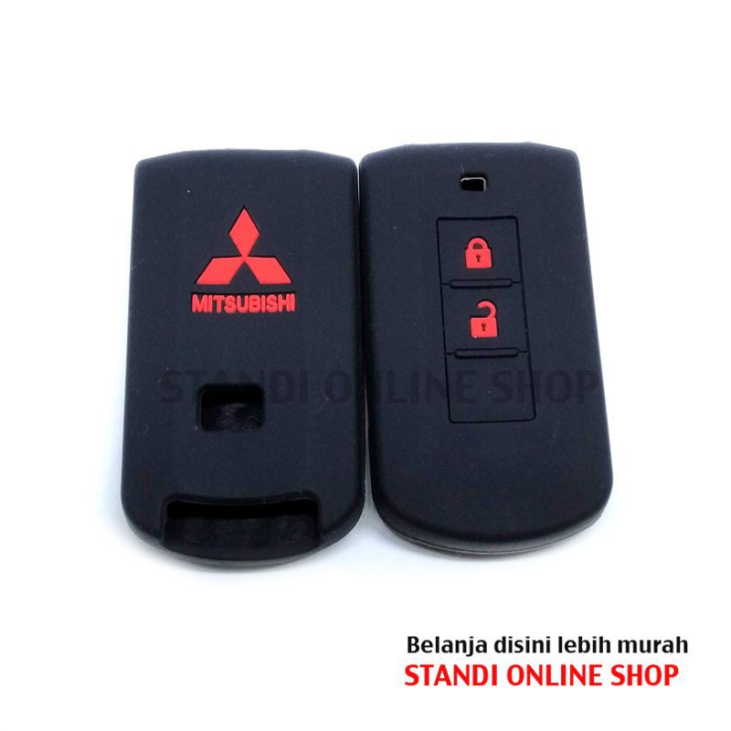 Kondom Kunci Silikon Remote Keyshirt Mitsubishi Outlander All New Pajero Mirage Lancer