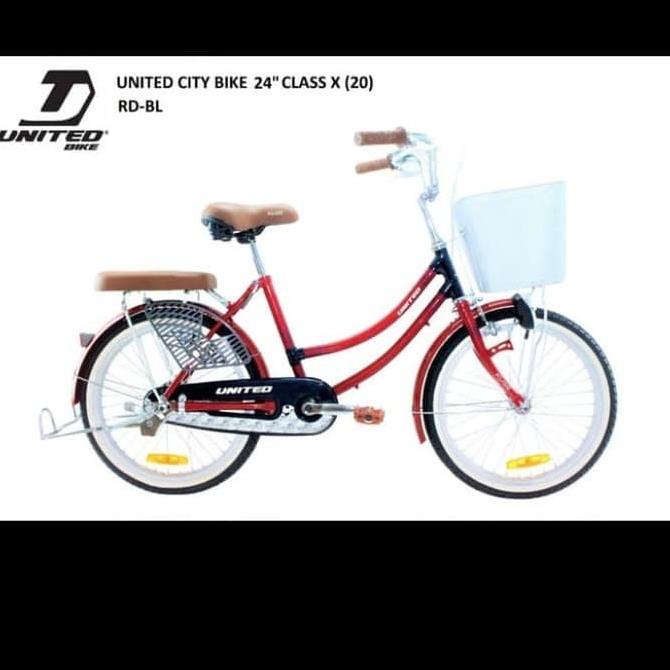 Sepeda Mini 24" United Class X Sepeda Keranjang United