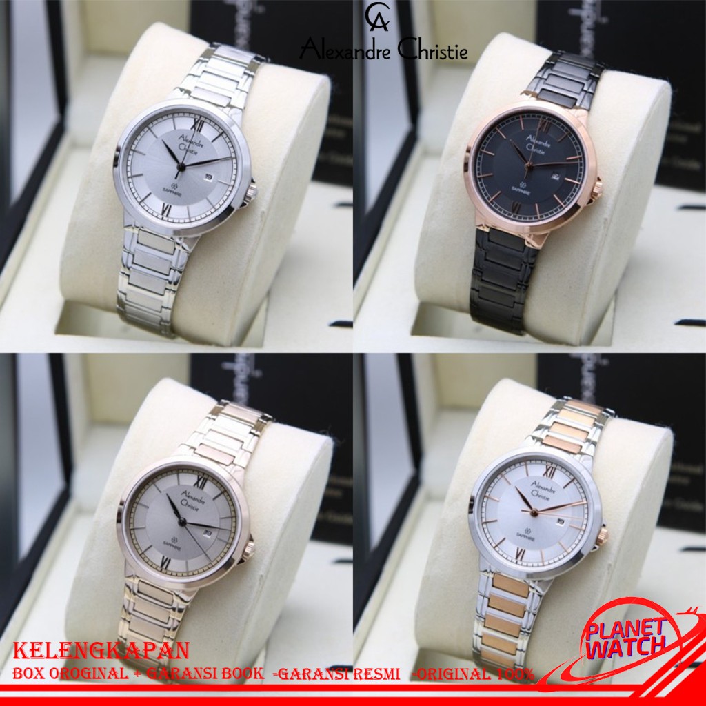 ALEXANDRE CHRISTIE WANITA ORIGINAL JAM TANGAN ALEXANDRE CHRISTIE WANITA JAM ALEXANDRE CHRISTIE AC AL