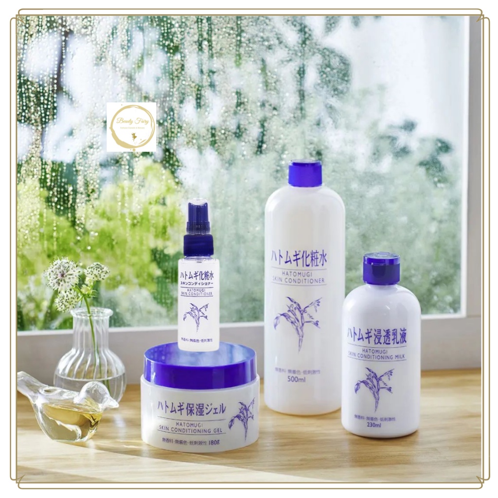 Jual [BPOM] Hatomugi Skin Conditioner 500ml (Free Hatomugi Botol Spray