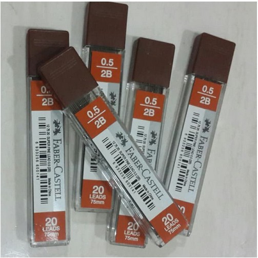 

Refill Isi Pensil Mekanik Faber Castell 2B 0.5mm