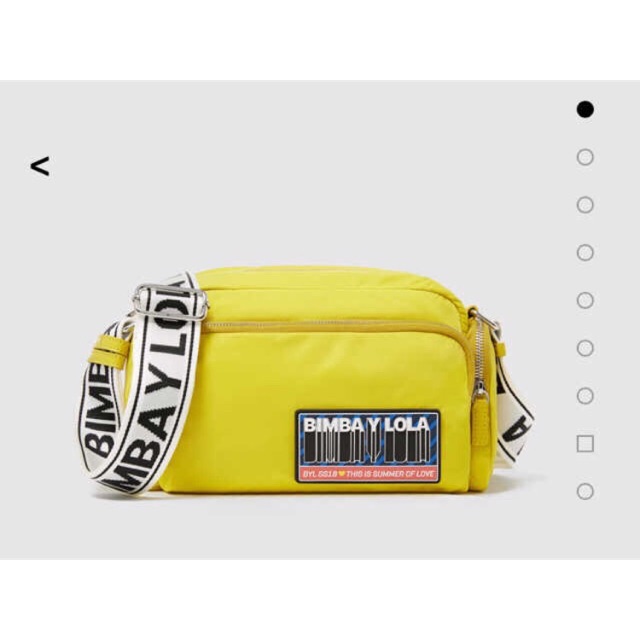 Bimba Y Lola Crossbody bag yellow SALE READY 100% original